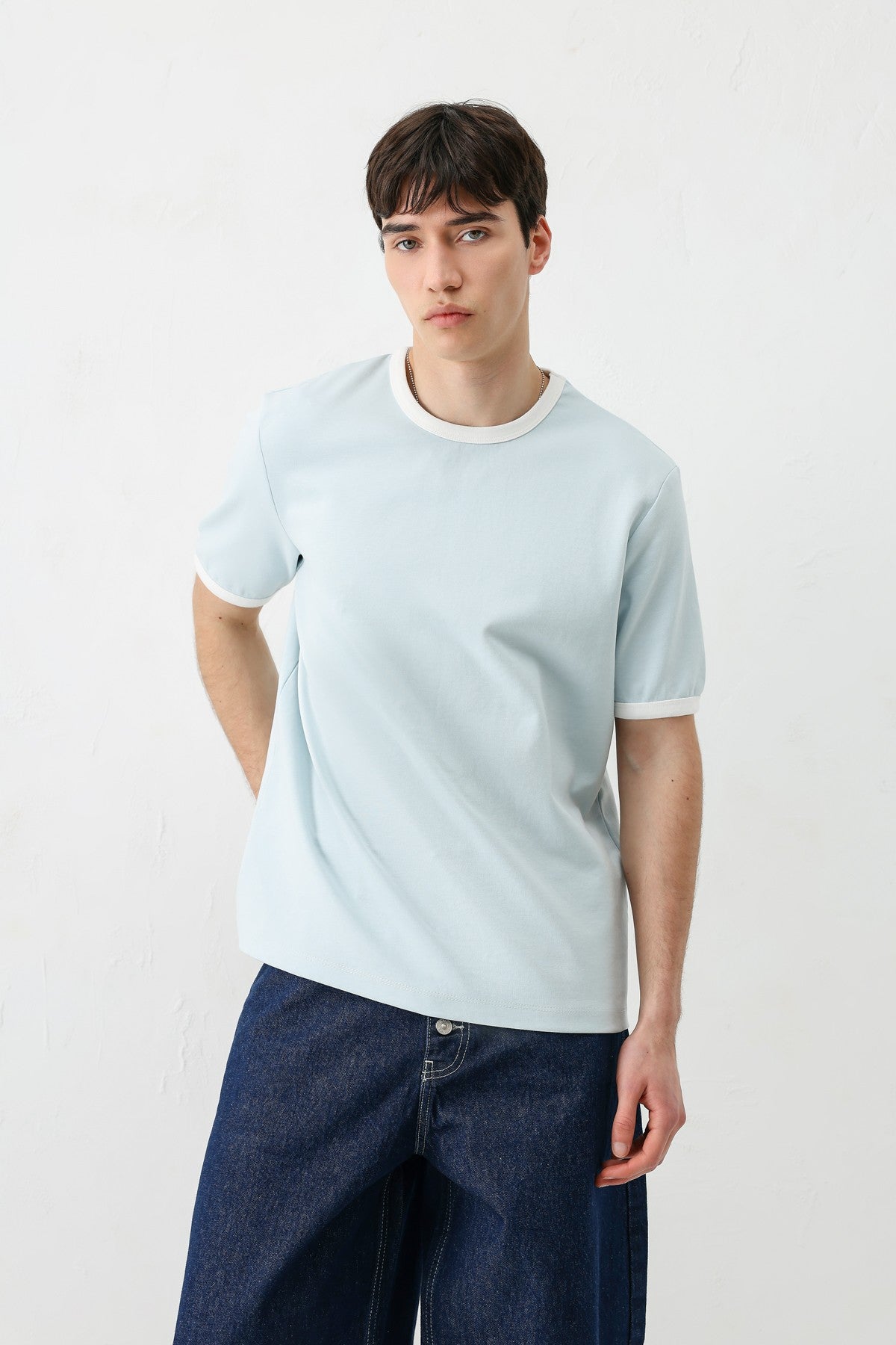 Short-Sleeved Regular-Fit T-Shirt