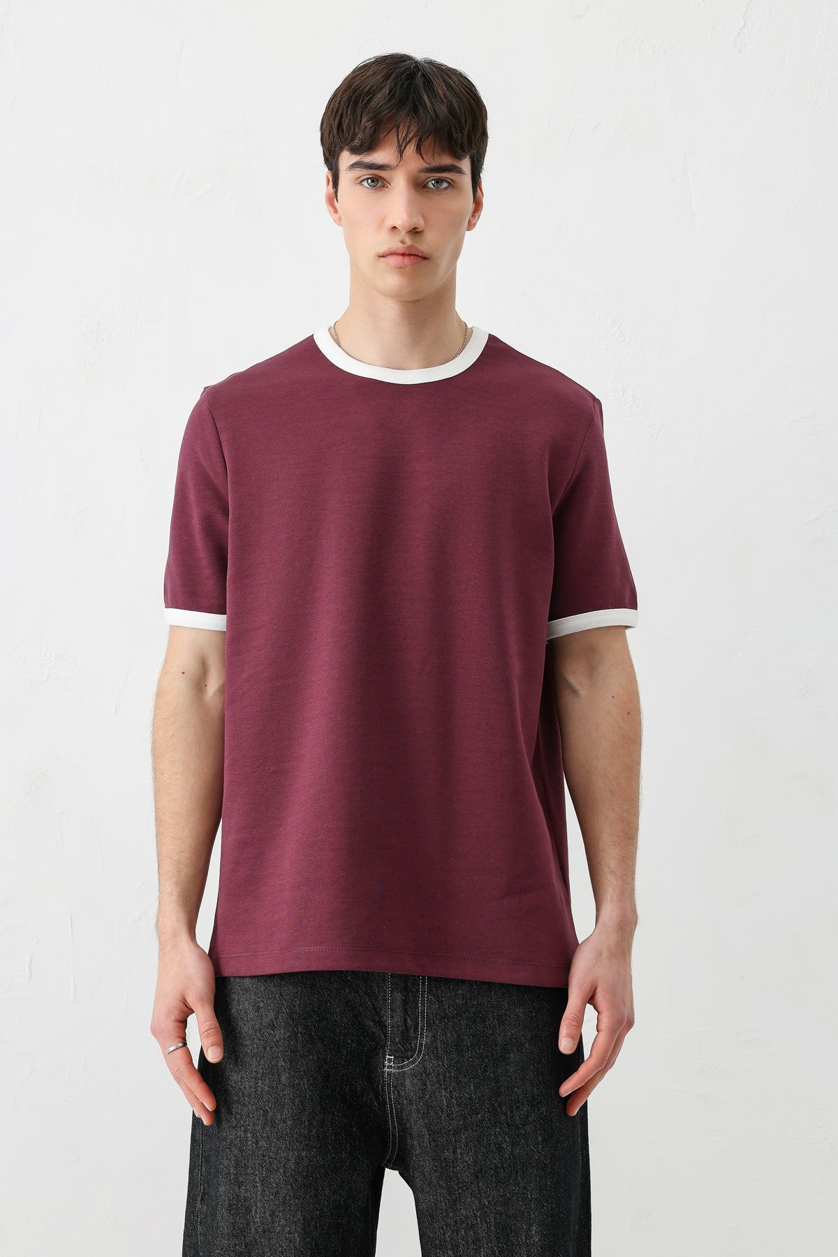 Short-Sleeved Regular-Fit T-Shirt