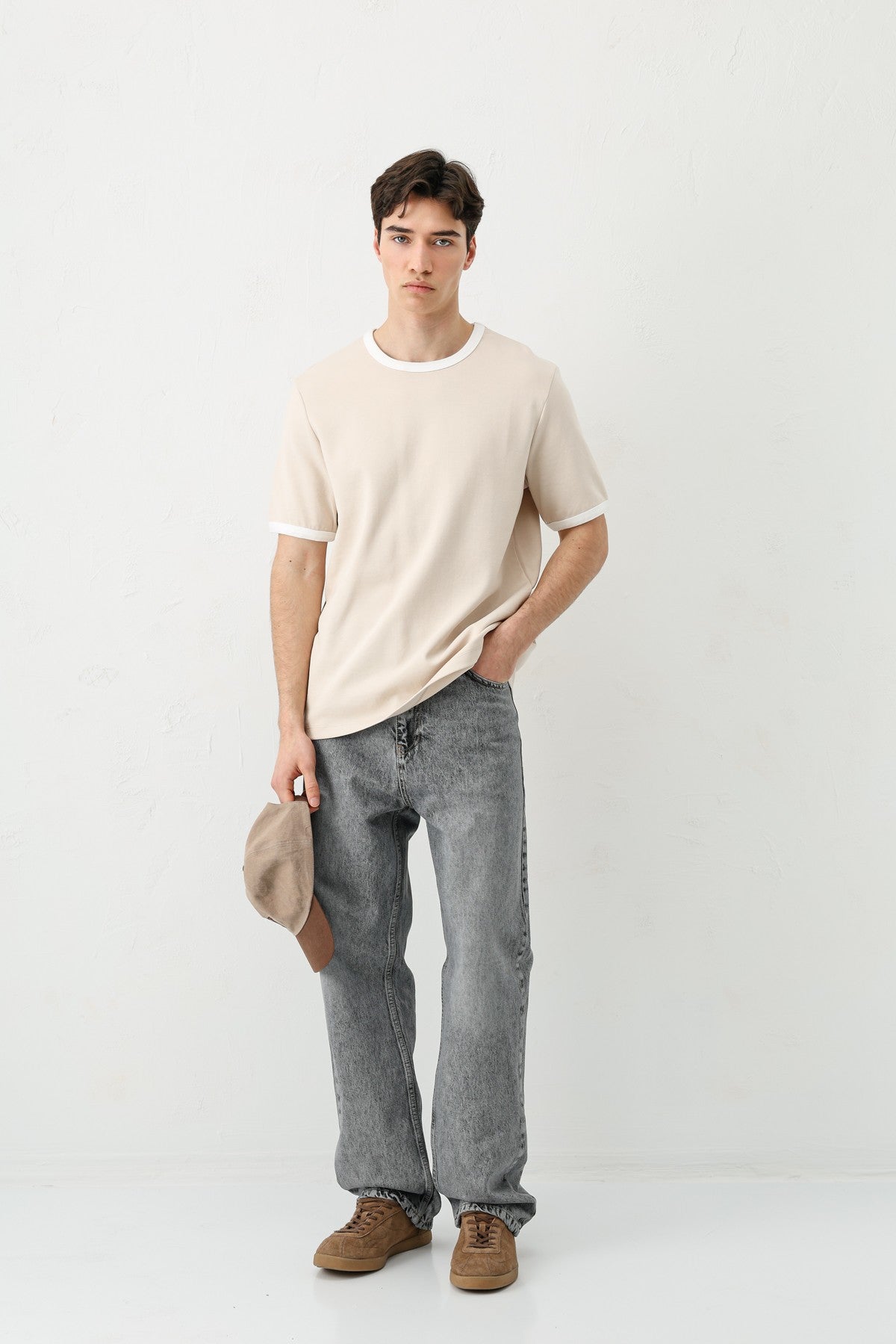Short-Sleeved Regular-Fit T-Shirt