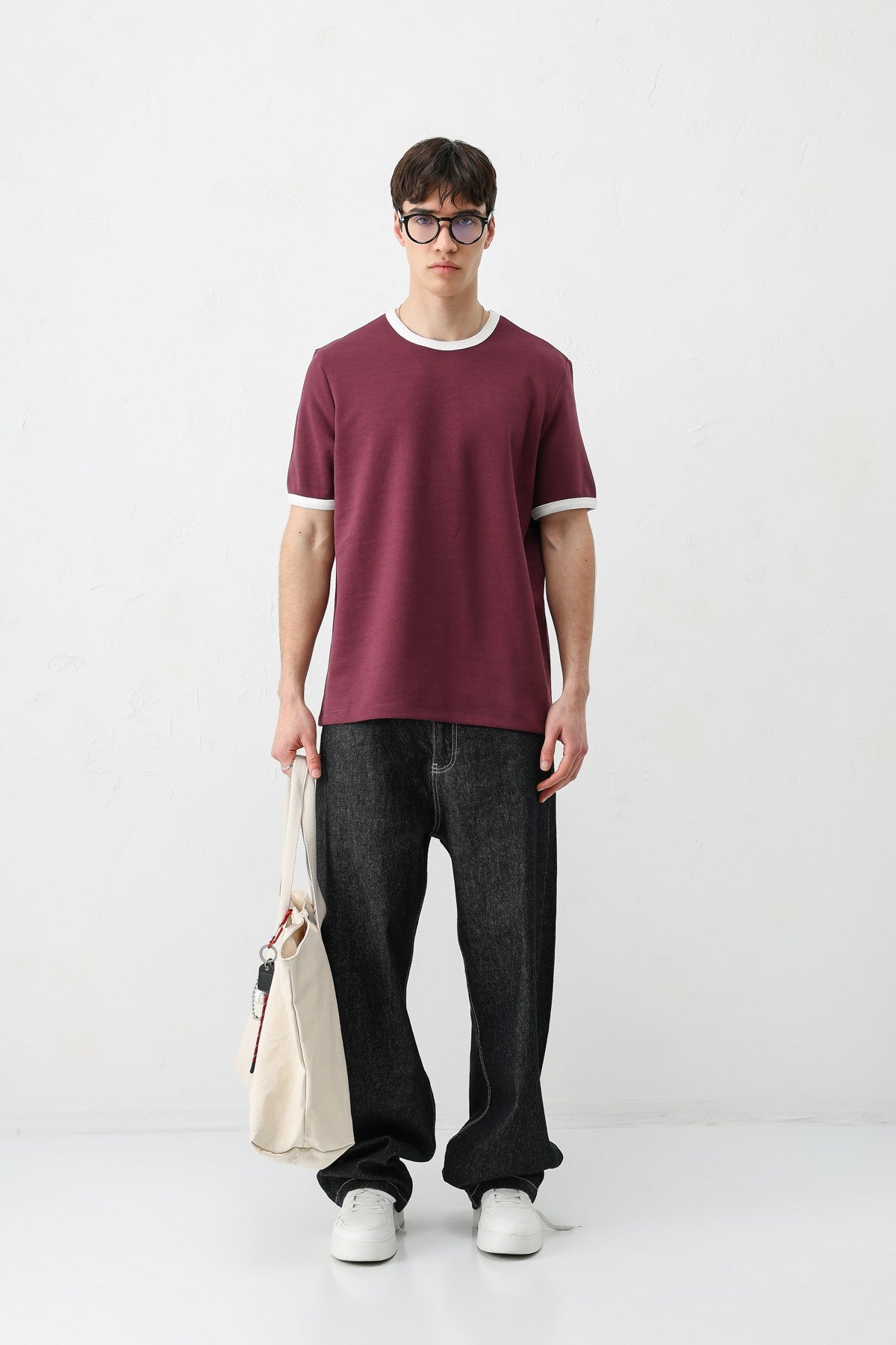 Short-Sleeved Regular-Fit T-Shirt
