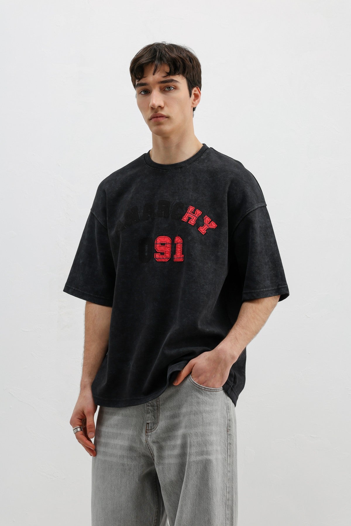 Oversized Printed T-Shirt V70-153