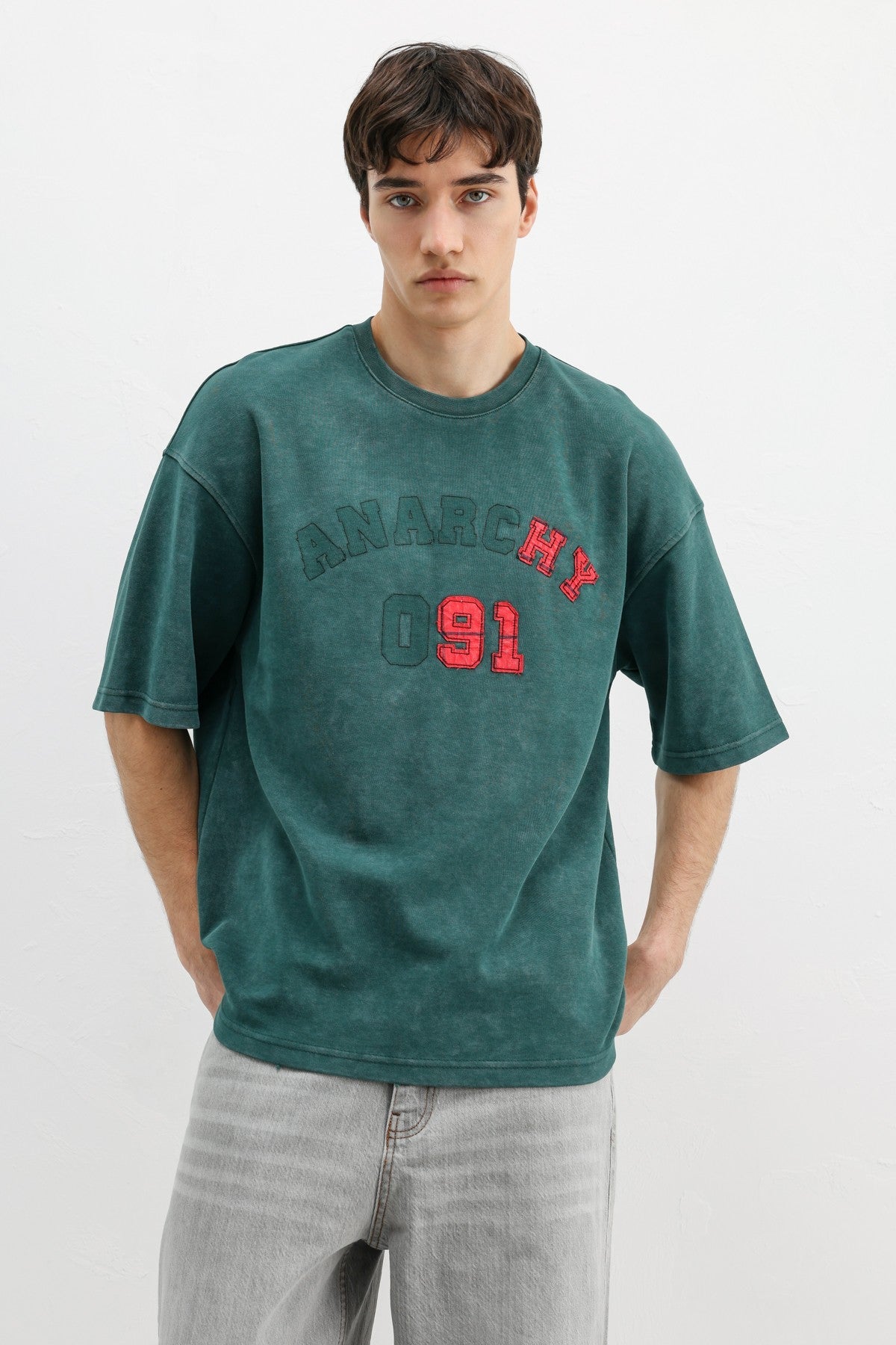 Oversized Printed T-Shirt V70-153