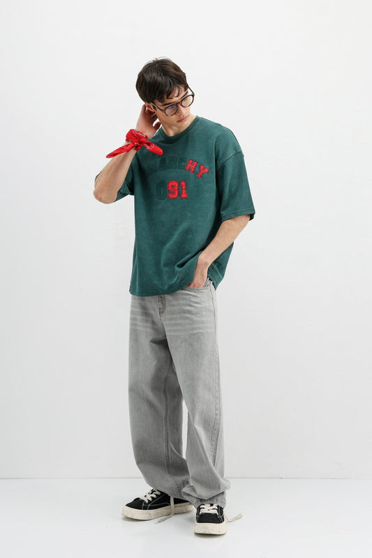 Oversized Printed T-Shirt V70-153