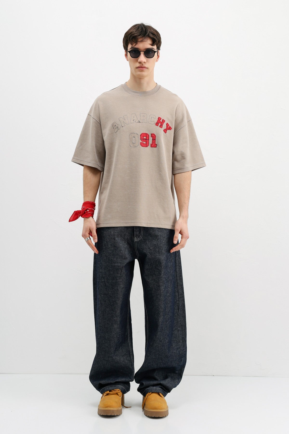 Oversized Printed T-Shirt V70-153