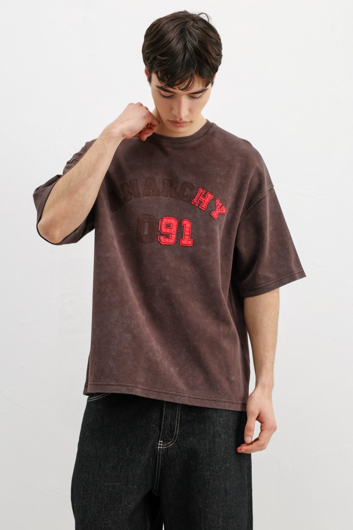 Oversized Printed T-Shirt V70-153
