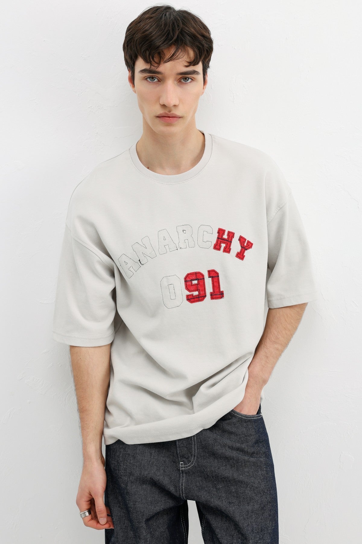 Oversized Printed T-Shirt V70-153