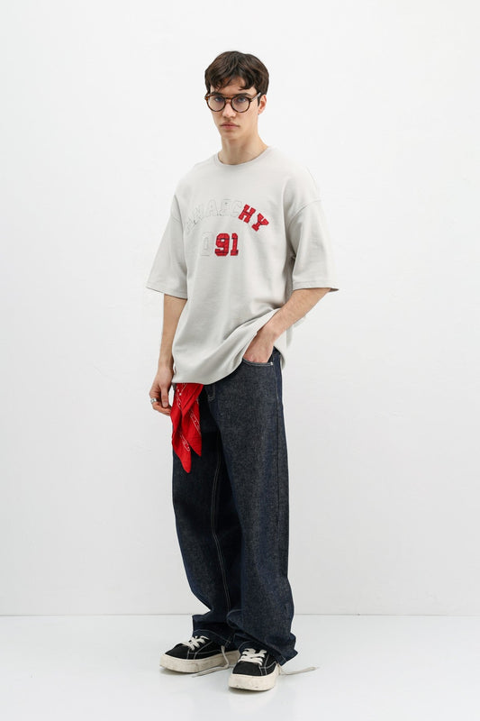 Oversized Printed T-Shirt V70-153