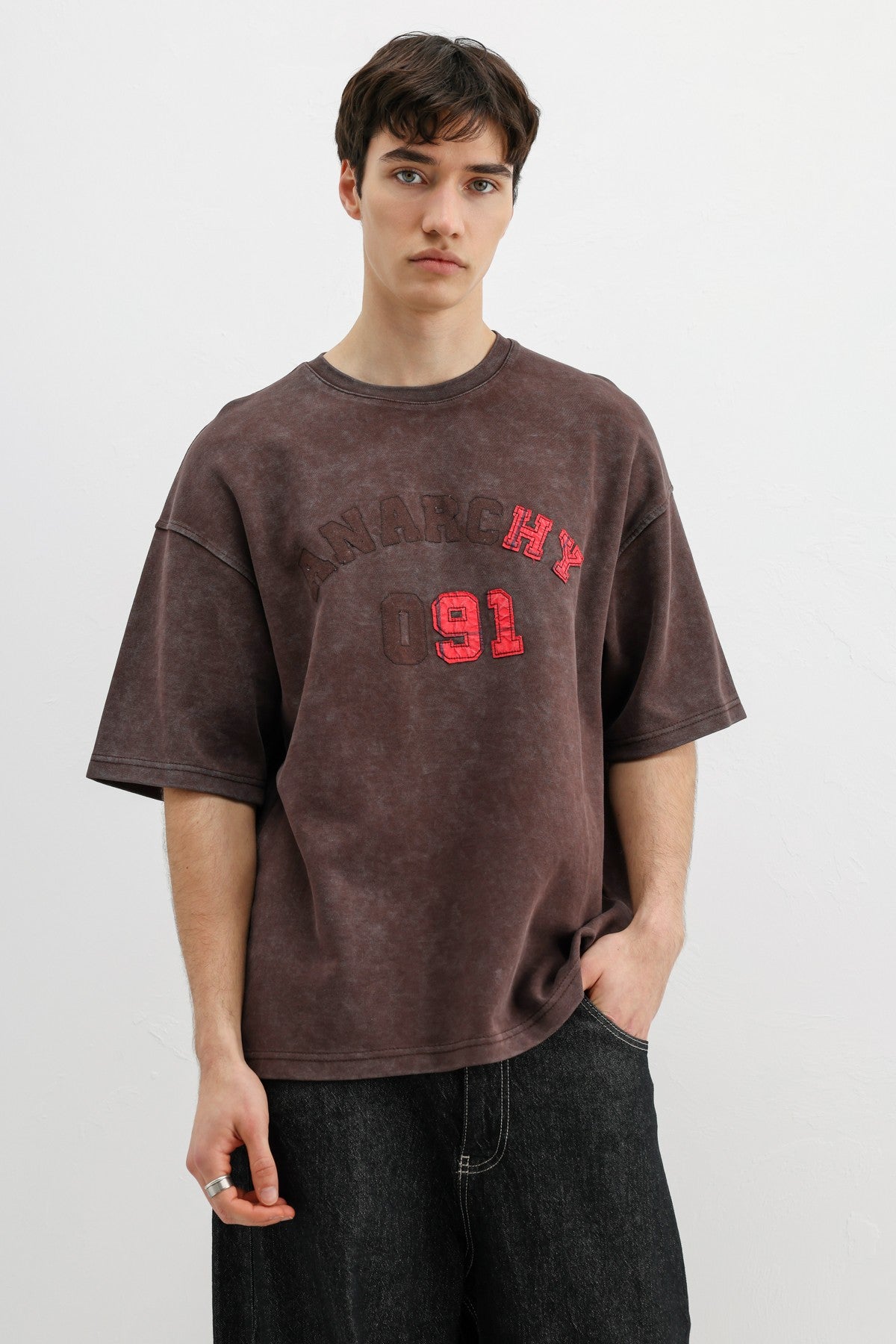 Oversized Printed T-Shirt V70-153