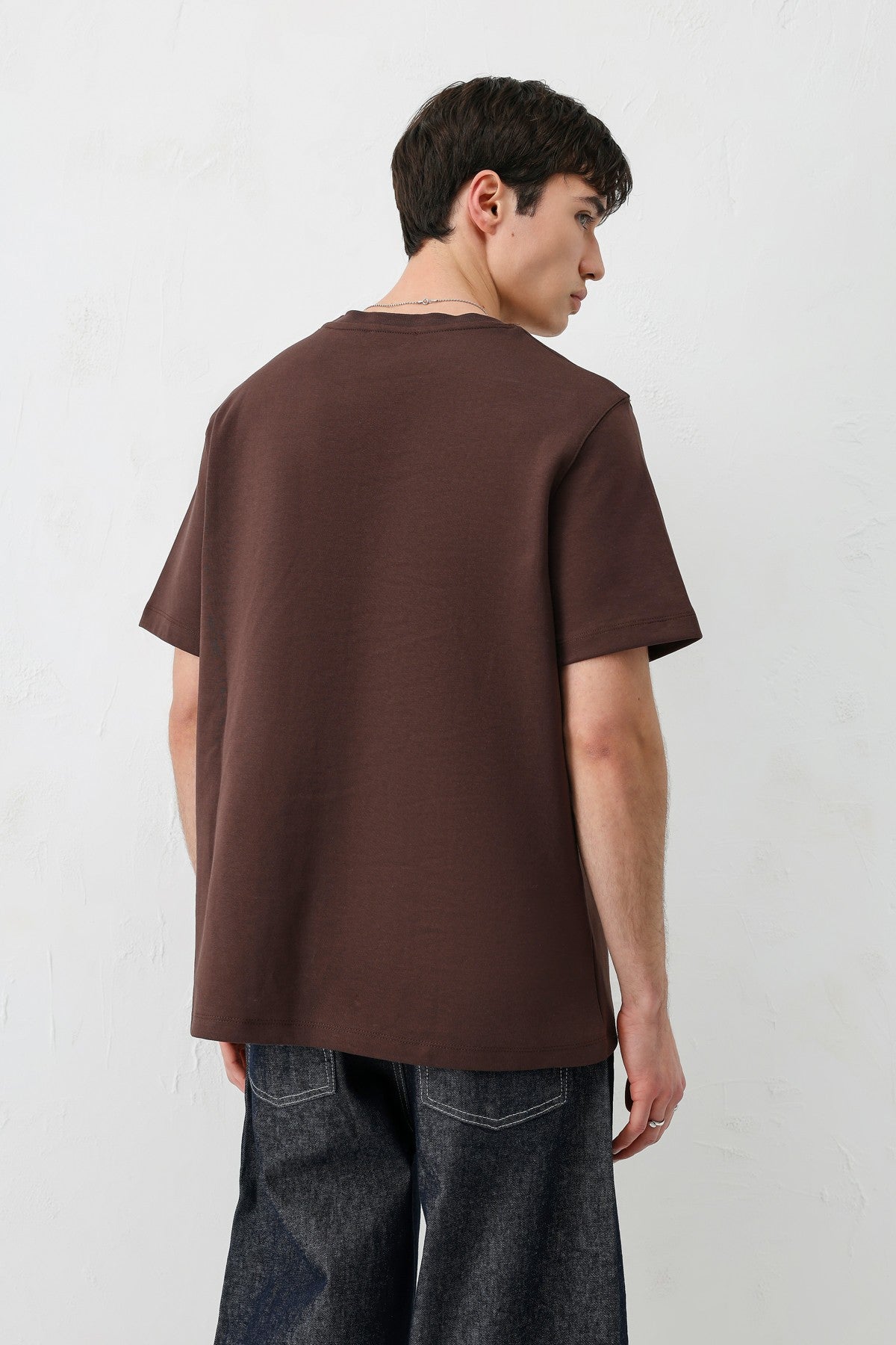 Short-Sleeved Boxy-Fit T-Shirt