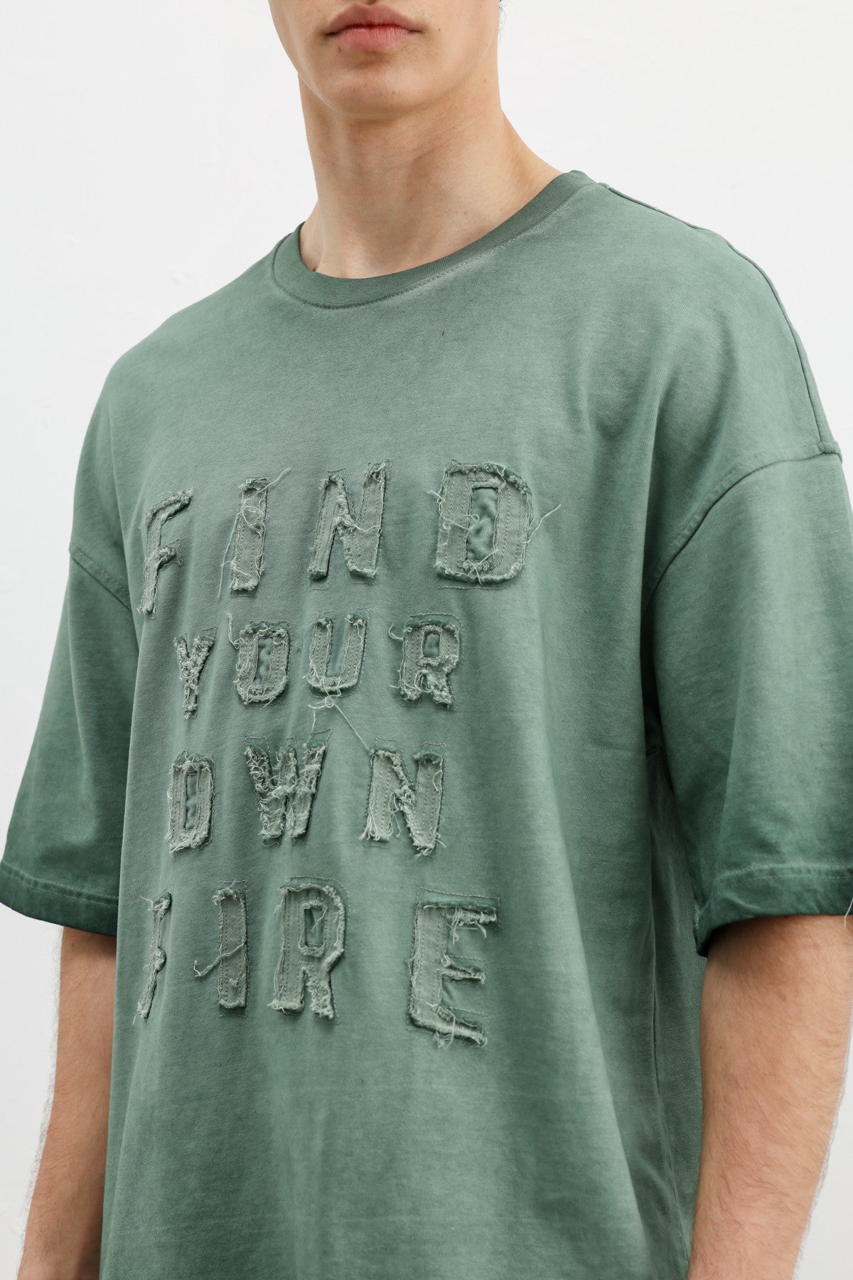 Oversized Printed T-Shirt V70-165
