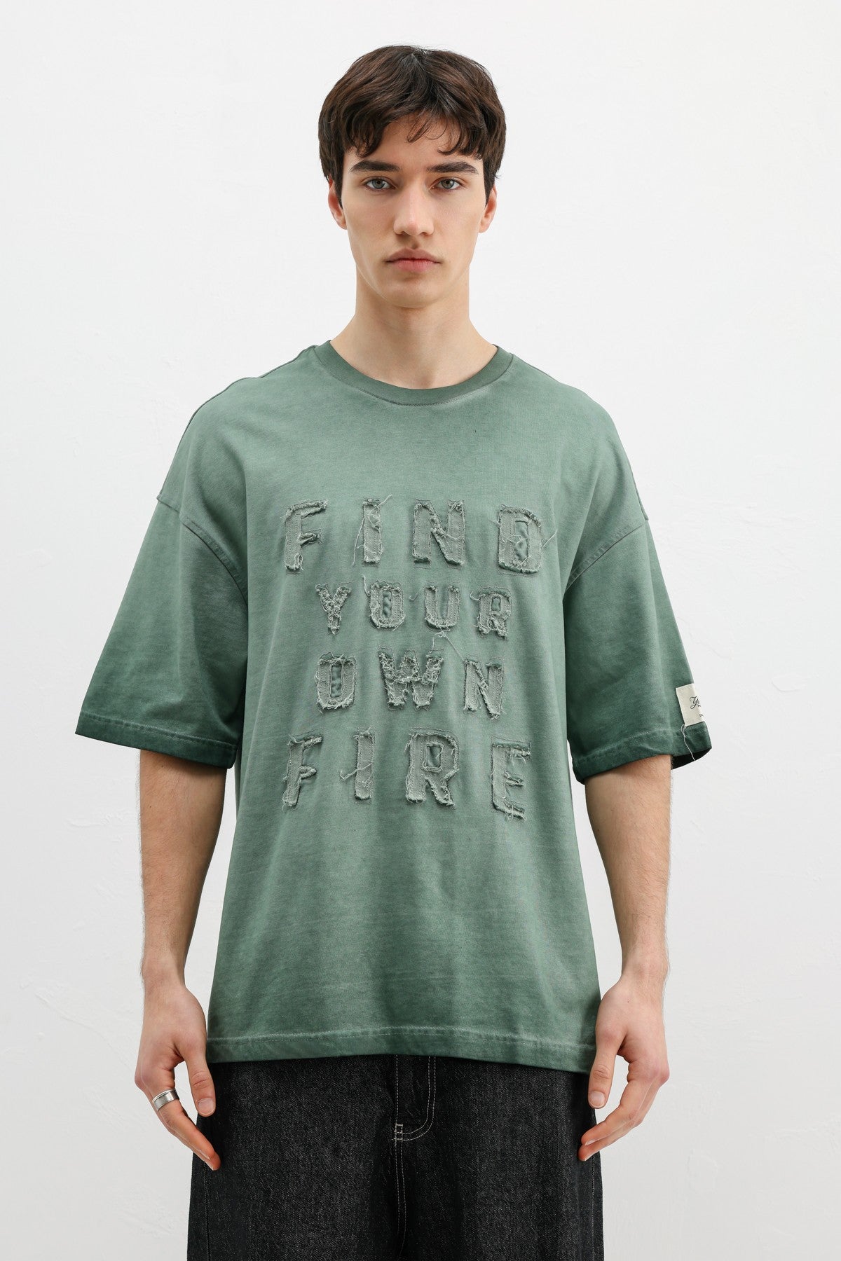 Oversized Printed T-Shirt V70-165