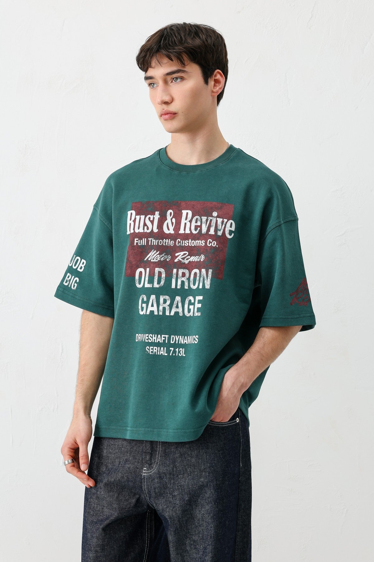 Oversized Printed T-Shirt, Neft