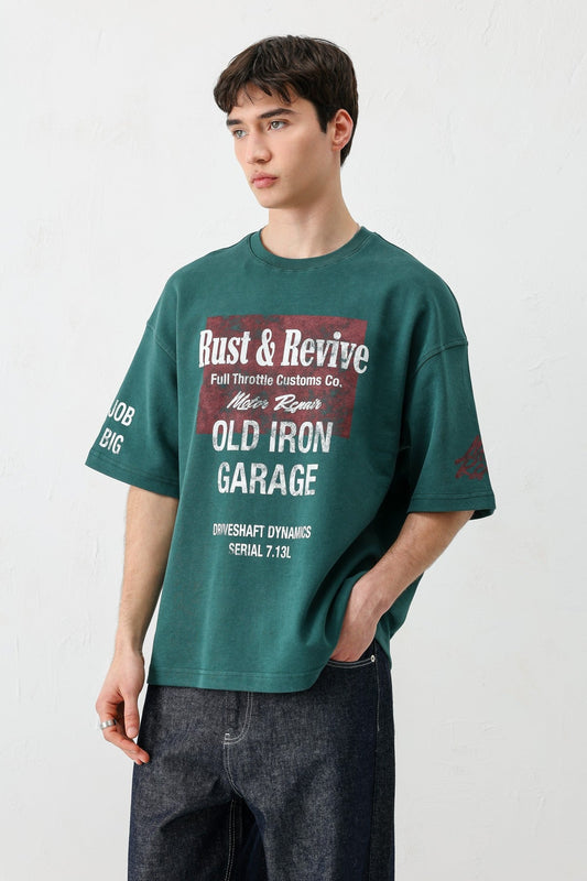 Oversized Printed T-Shirt, Neft