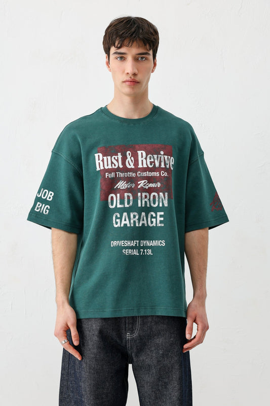 Oversized Printed T-Shirt, Neft