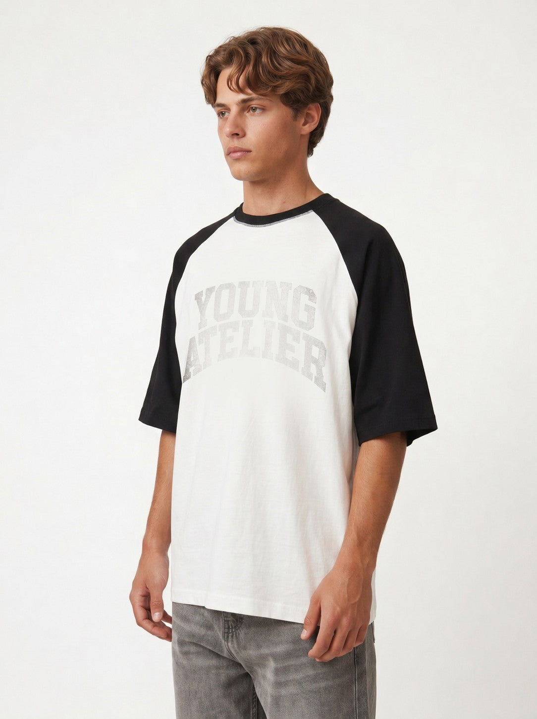 Printed Oversized T-Shirt V70-177