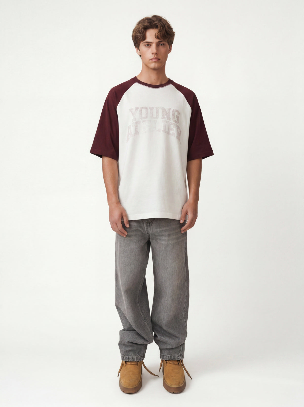 Printed Oversized T-Shirt V70-177
