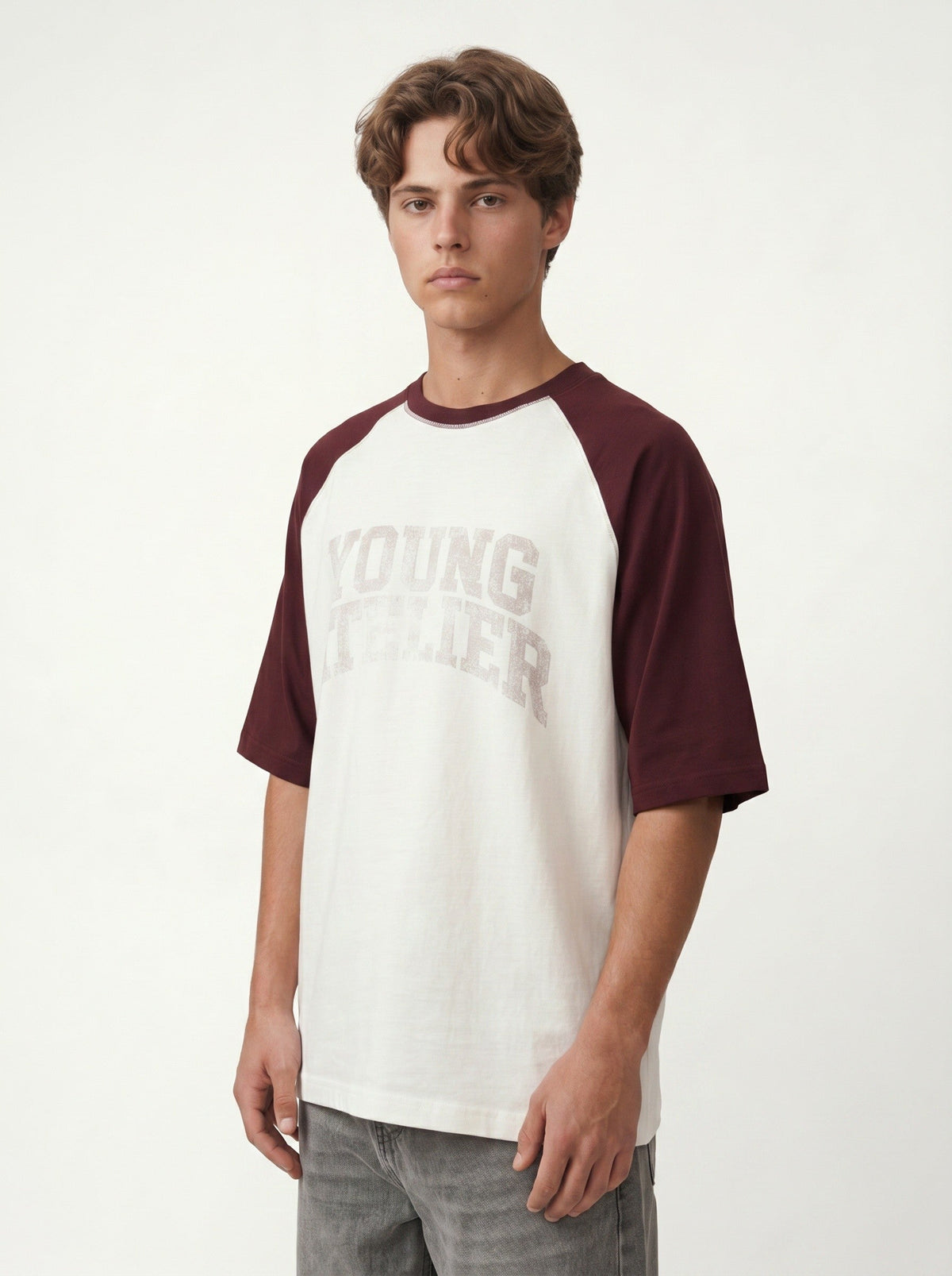 Printed Oversized T-Shirt V70-177