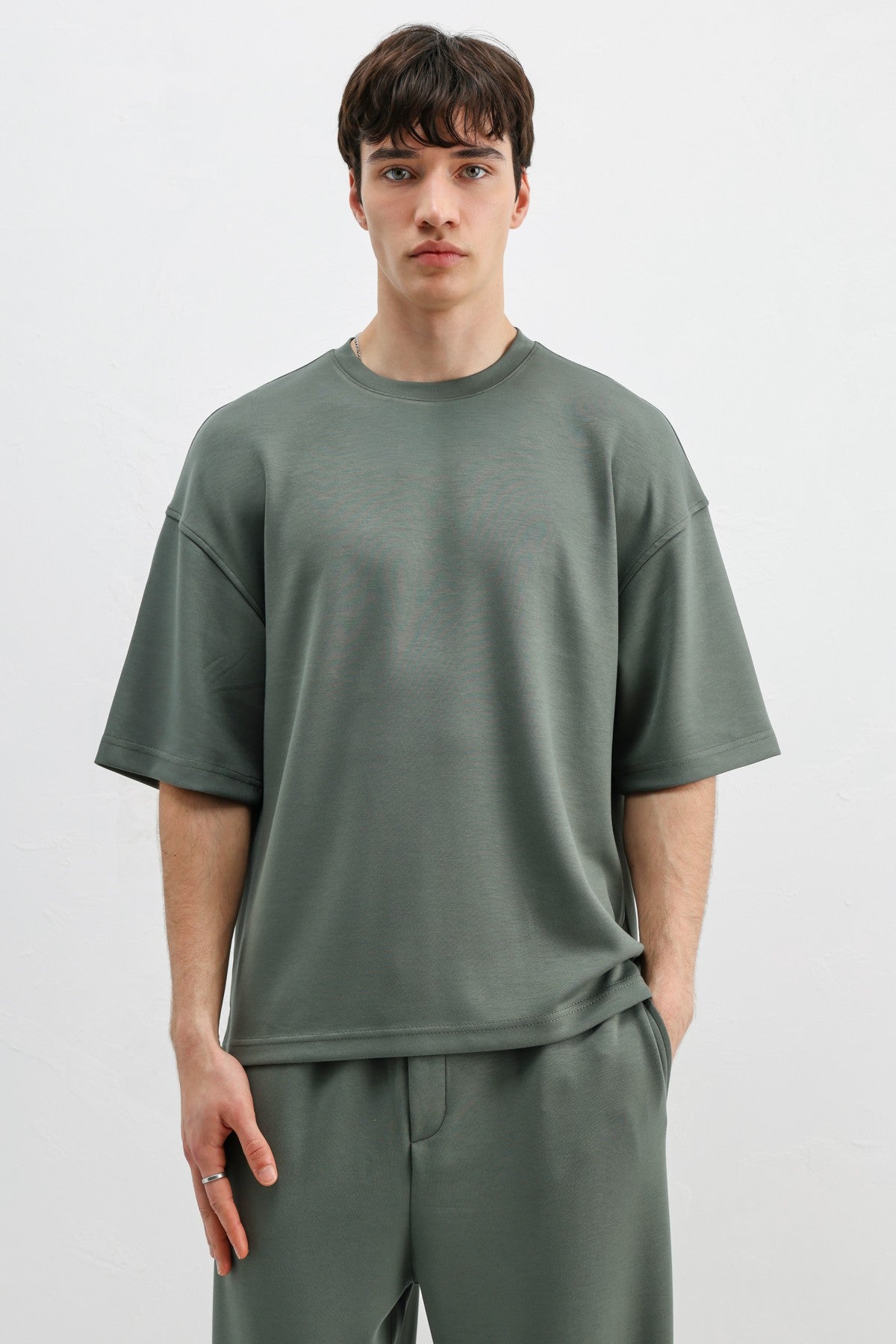 Oversized T-Shirt with Modal Blend