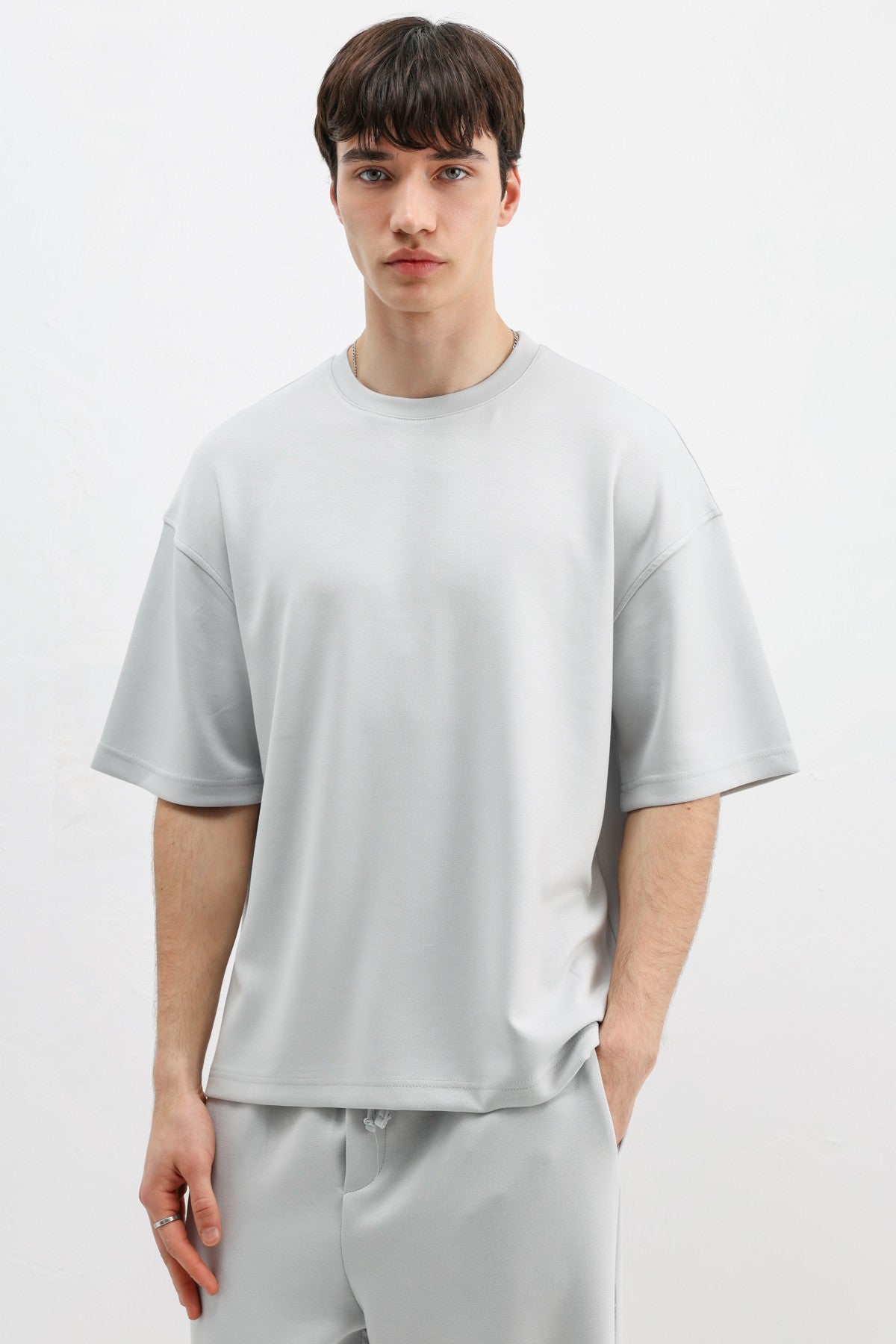 Oversized T-Shirt with Modal Blend