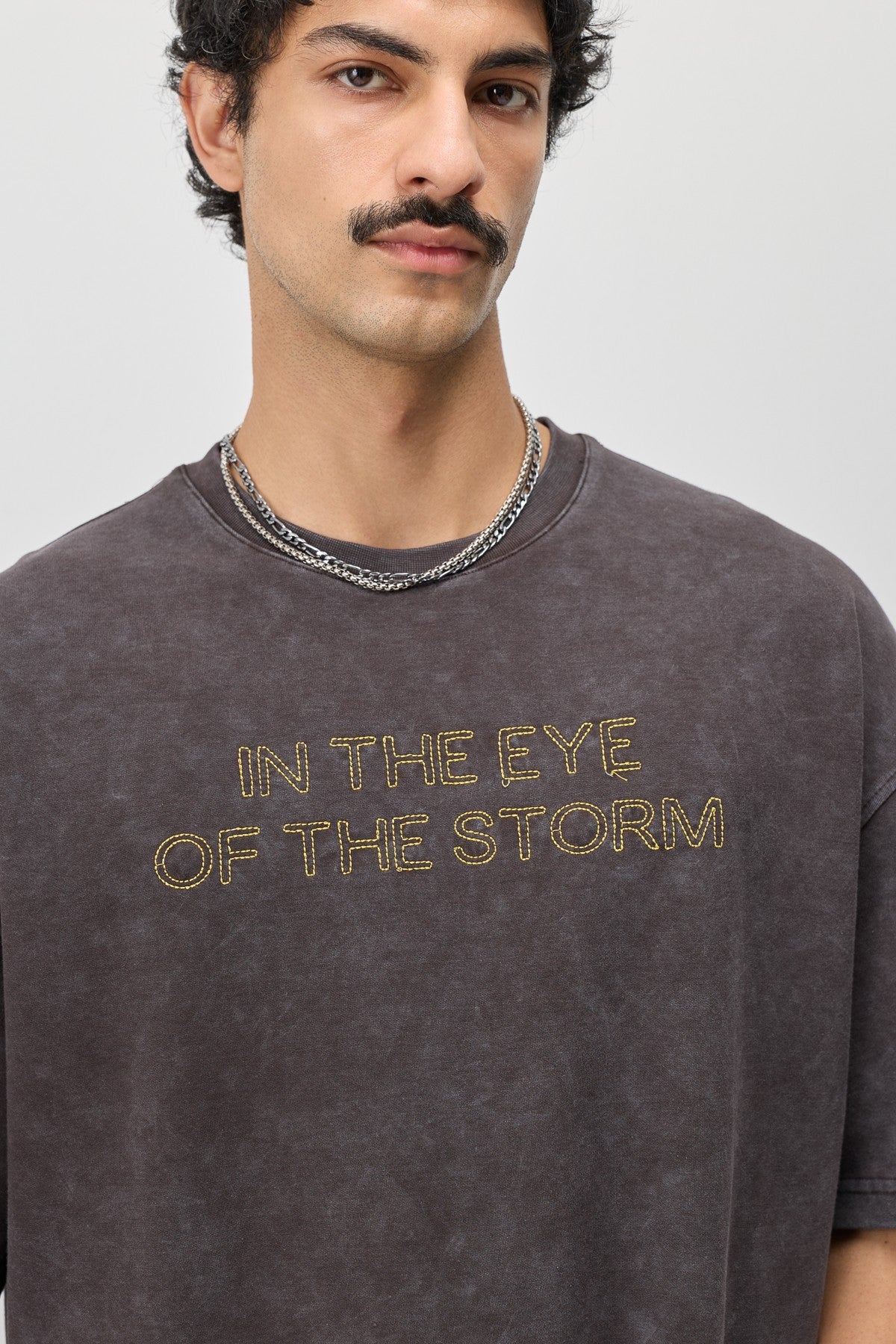 Oversized T-Shirt with Front Print