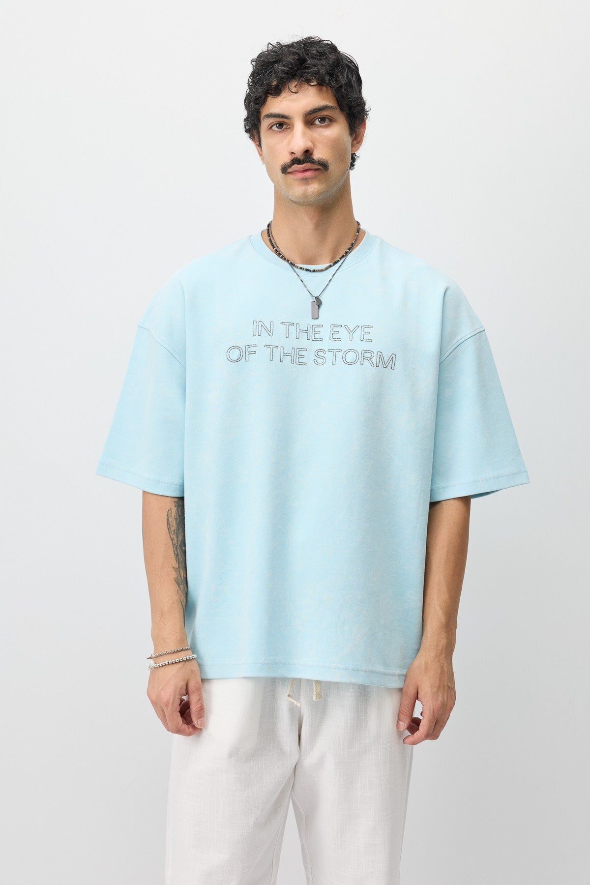 Oversized T-Shirt with Front Print