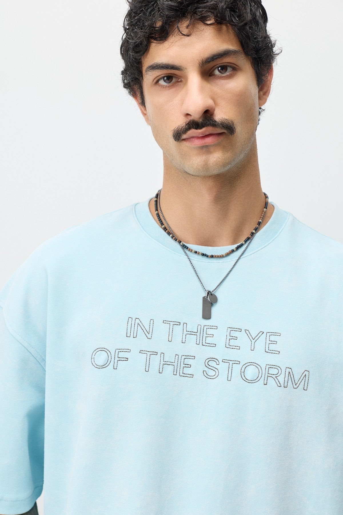 Oversized T-Shirt with Front Print