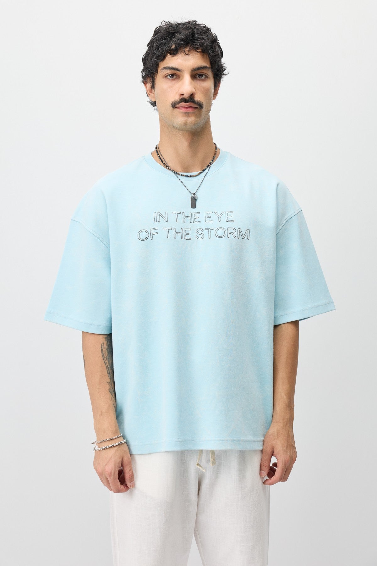 Oversized T-Shirt with Front Print