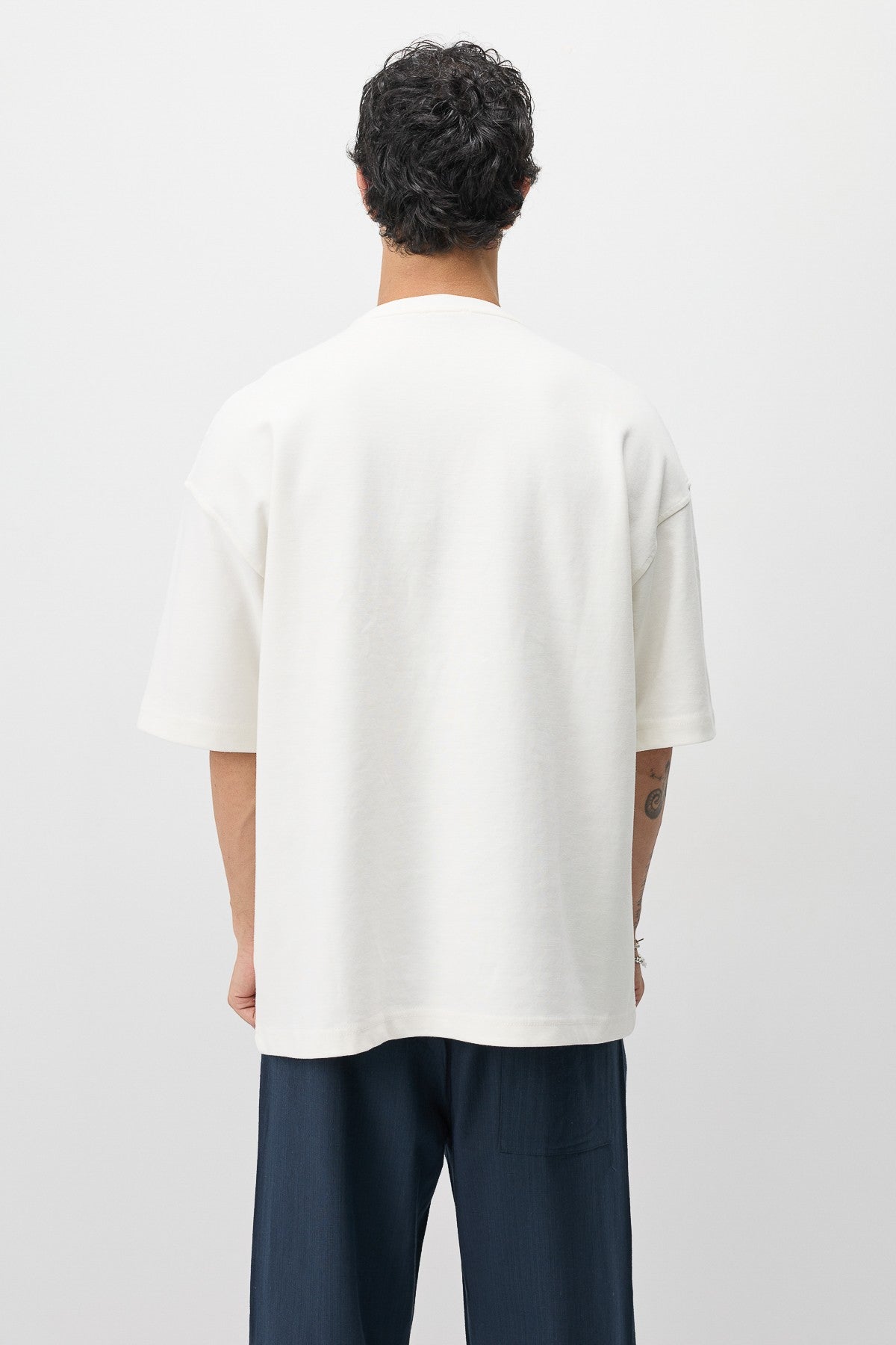 Oversized T-Shirt with Ibiza Print
