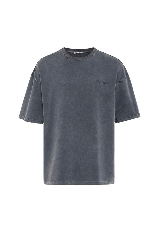 Oversized T-Shirt with Back Print (Machine Washable)