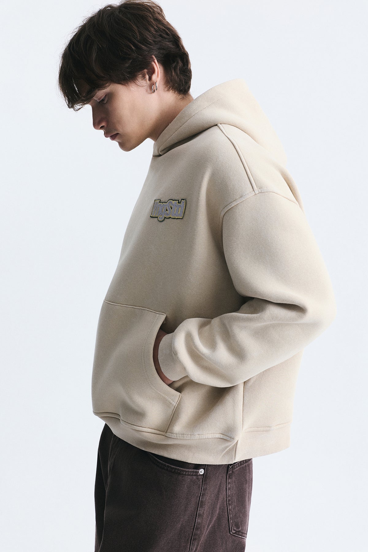 Oversized Sweatshirt with Back Print