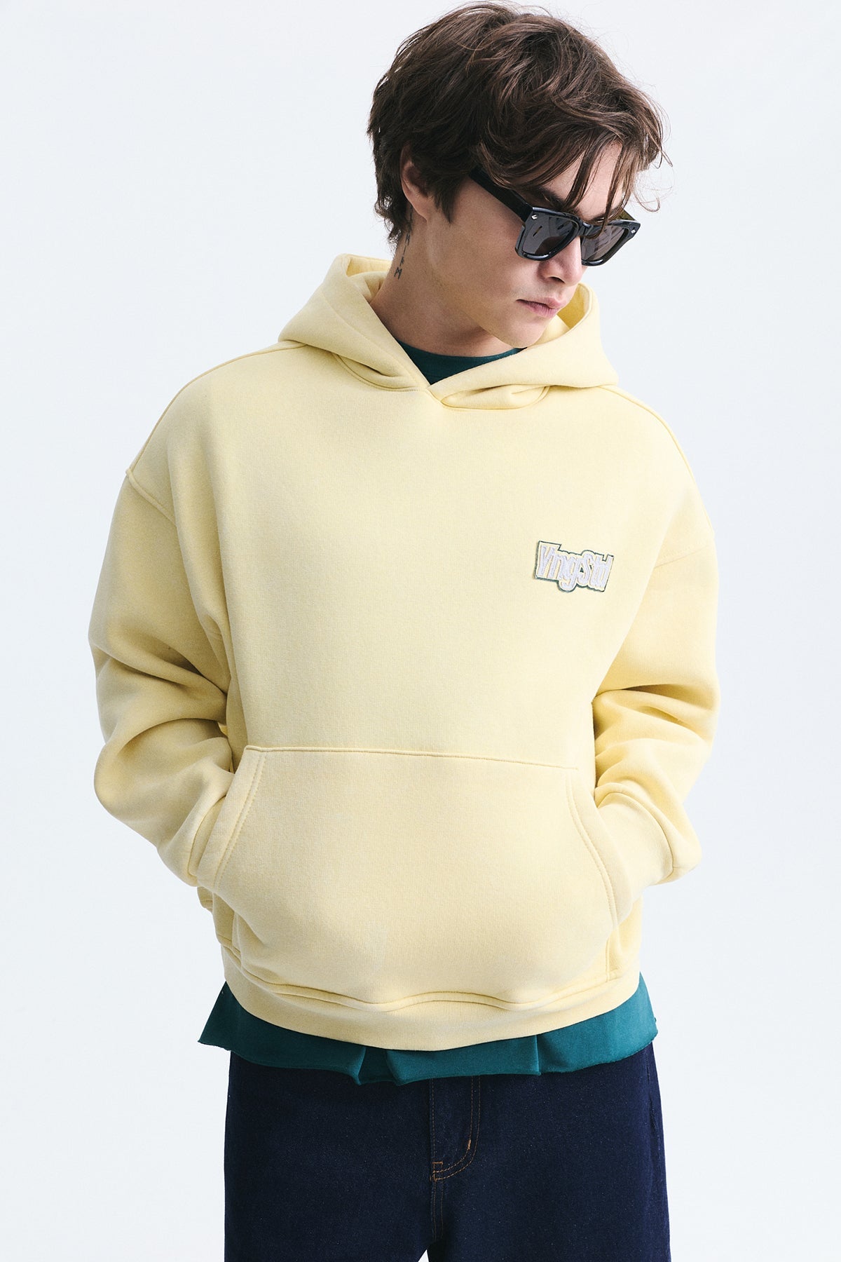 Oversized Sweatshirt with Back Print