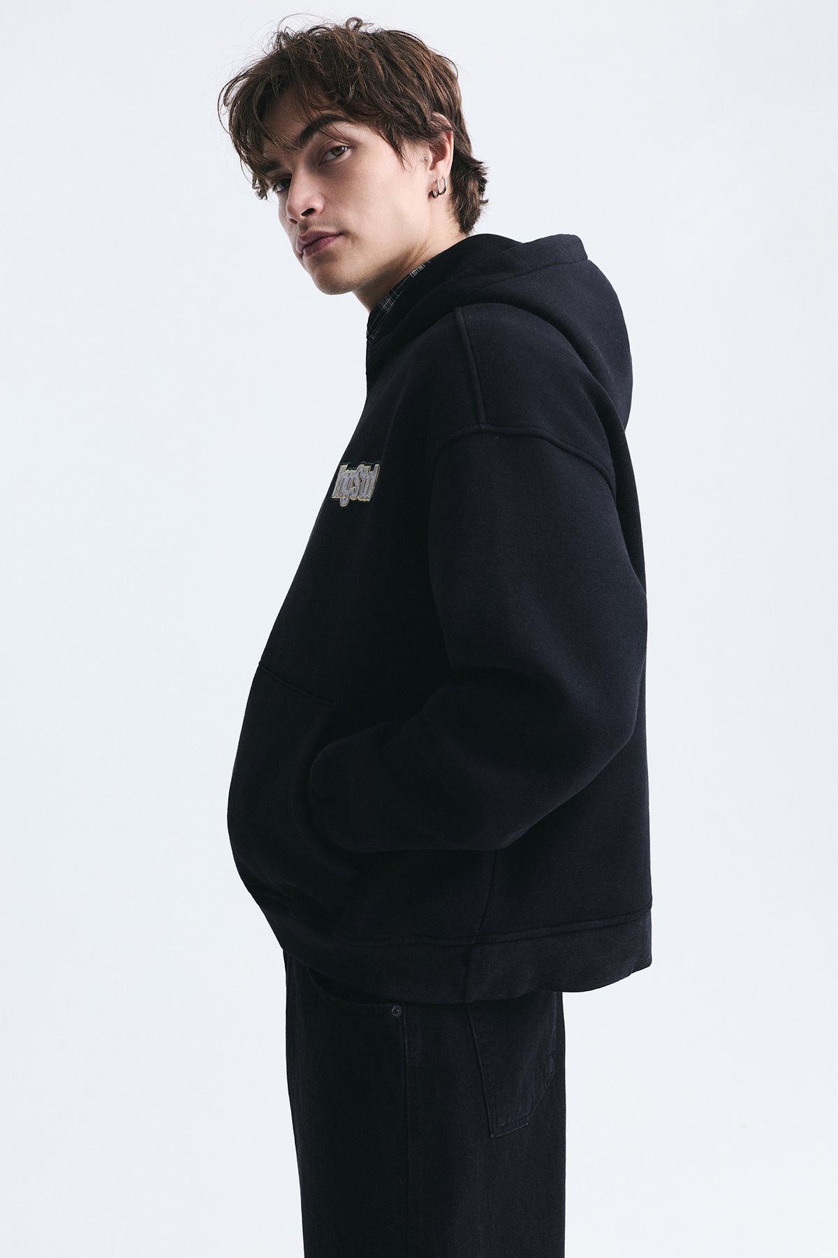 Oversized Sweatshirt with Back Print