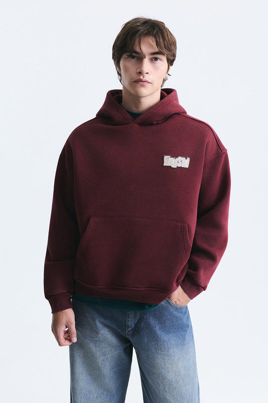 Oversized Sweatshirt with Back Print