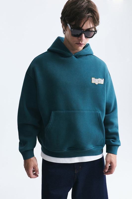 Oversized Sweatshirt with Back Print