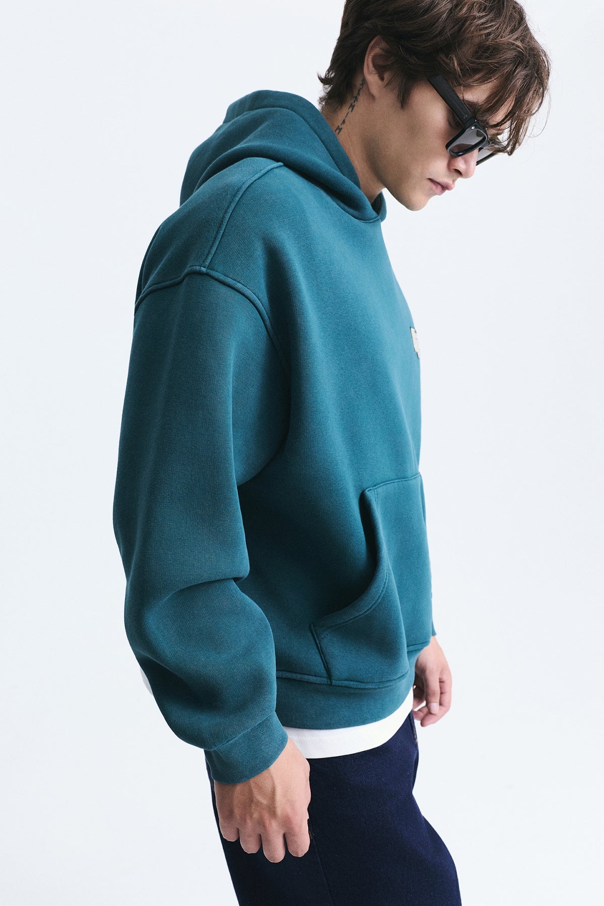 Oversized Sweatshirt with Back Print