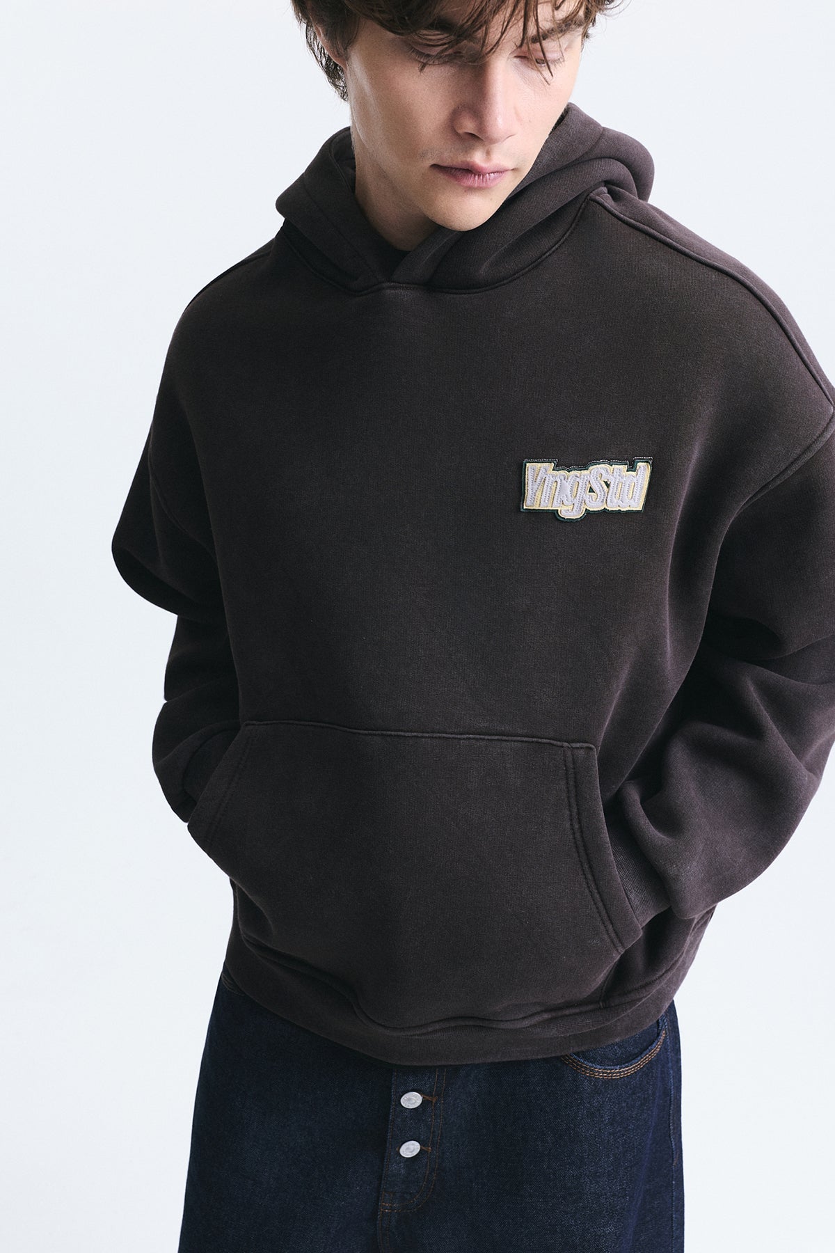 Oversized Sweatshirt with Back Print