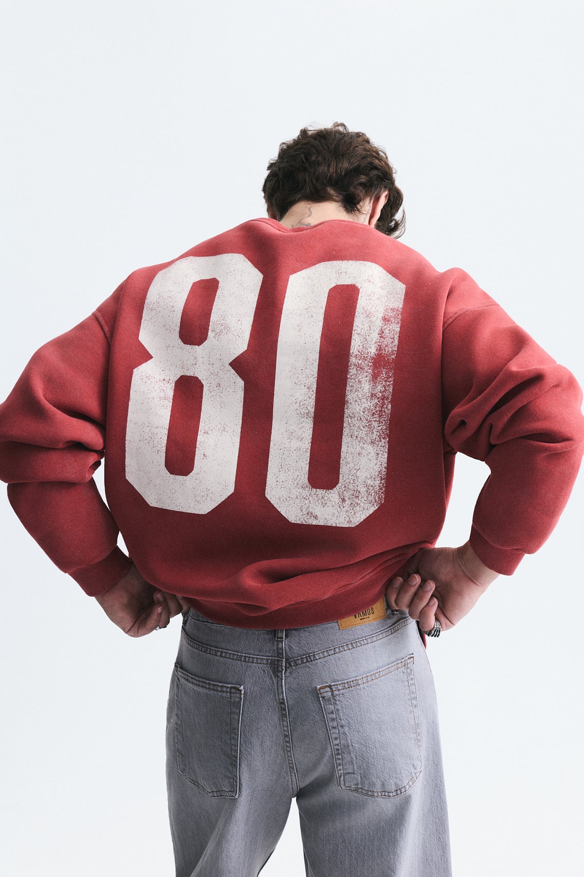 Milan-Printed Oversized Sweatshirt