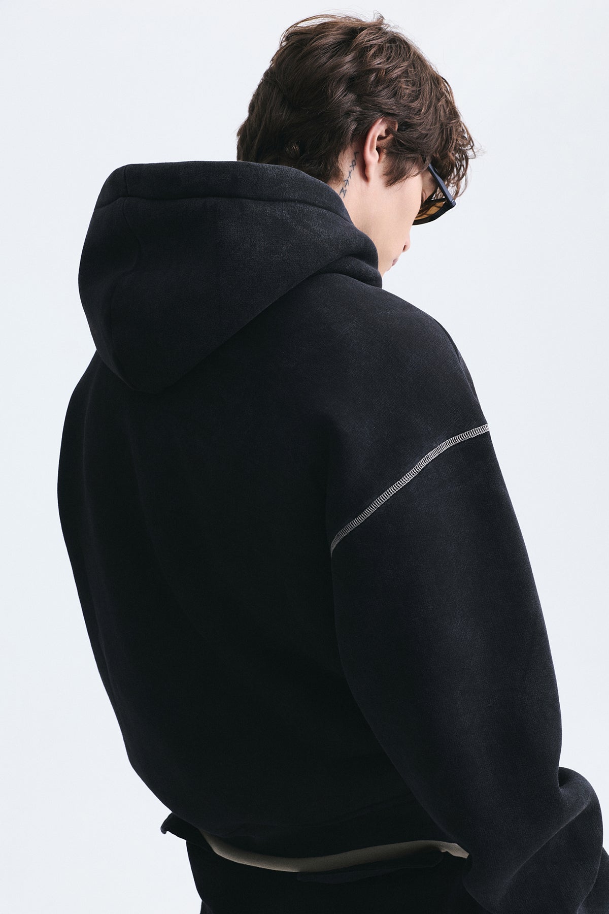 Printed Oversized Sweatshirt