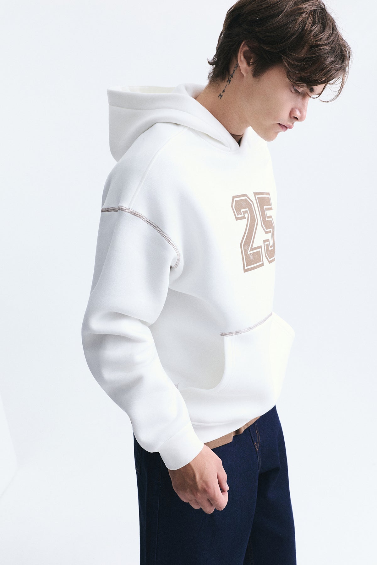Printed Oversized Sweatshirt