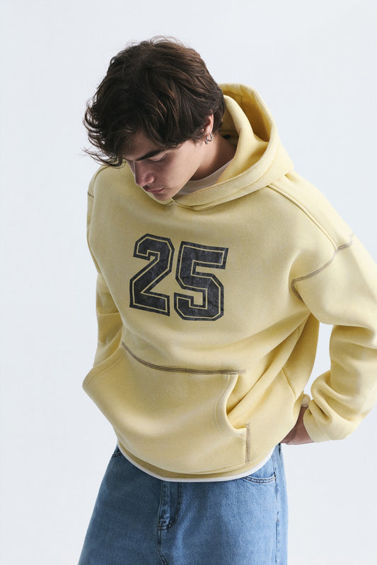 Printed Oversized Sweatshirt