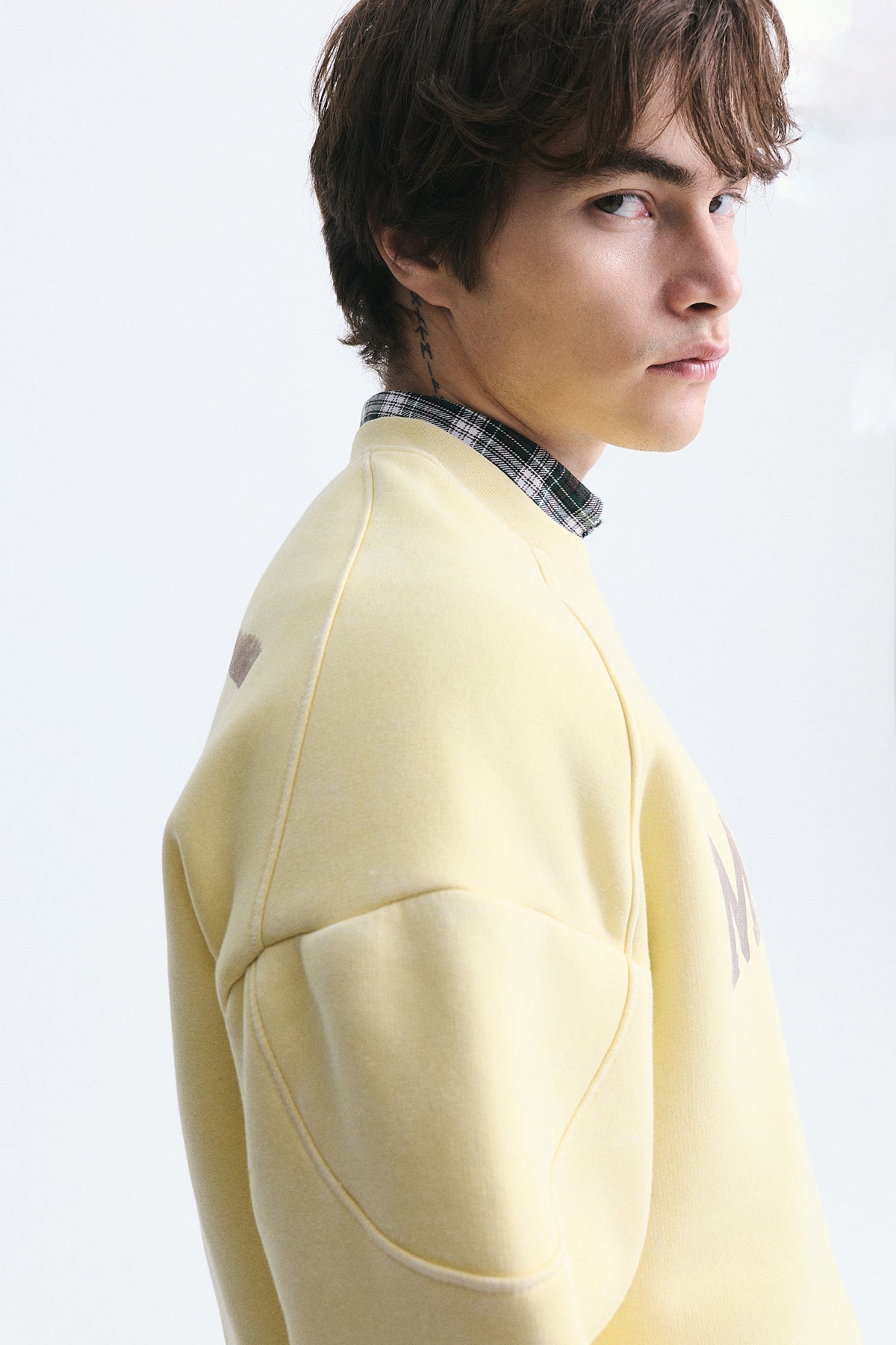 Miami Printed Bike Neck Sweatshirt