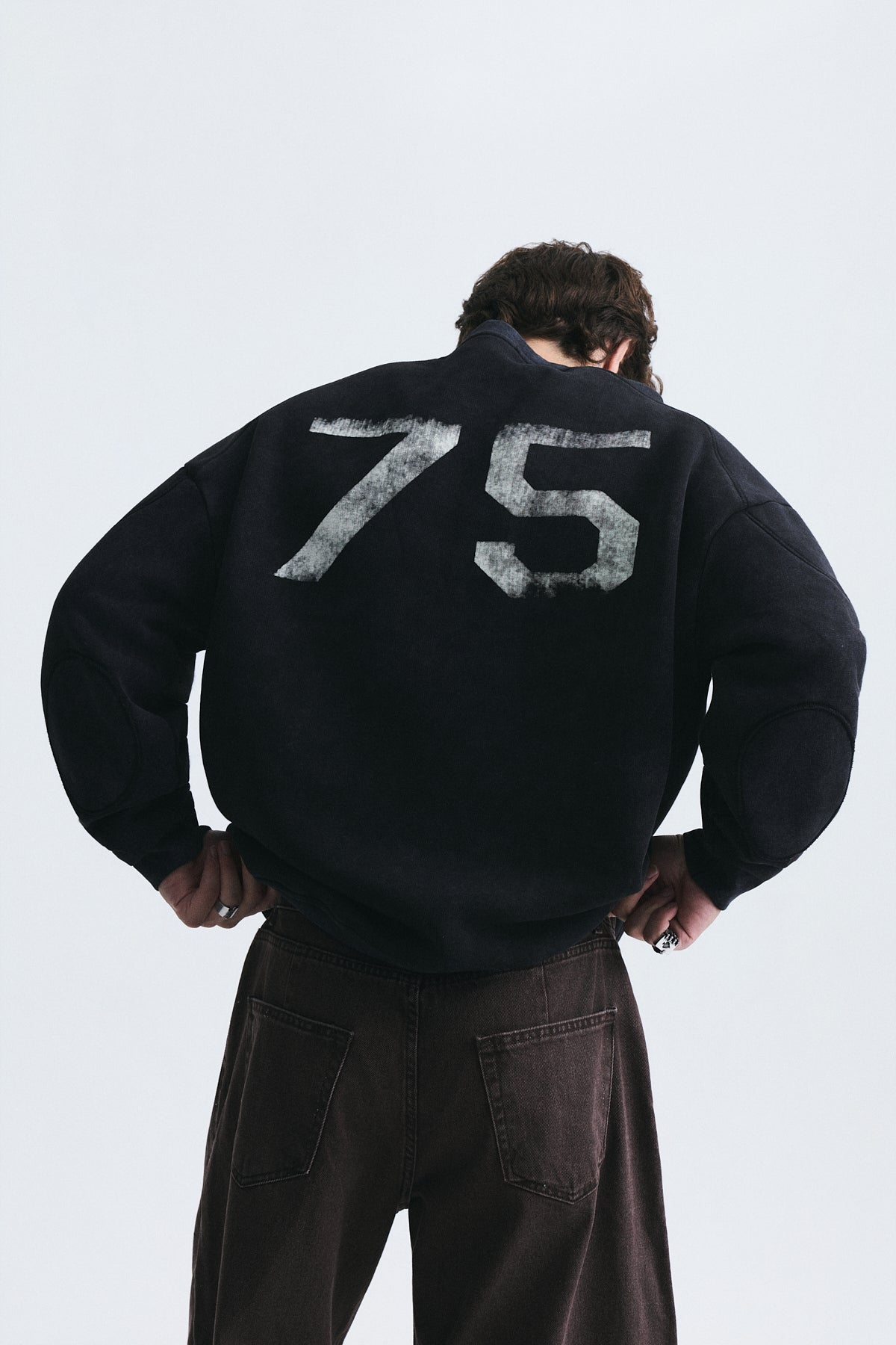 Miami Printed Bike Neck Sweatshirt