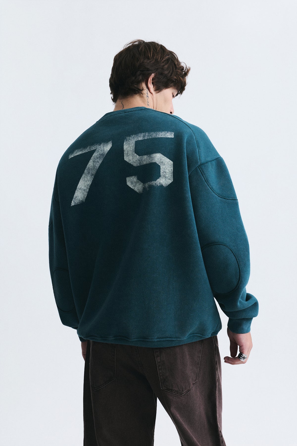 Miami Printed Bike Neck Sweatshirt