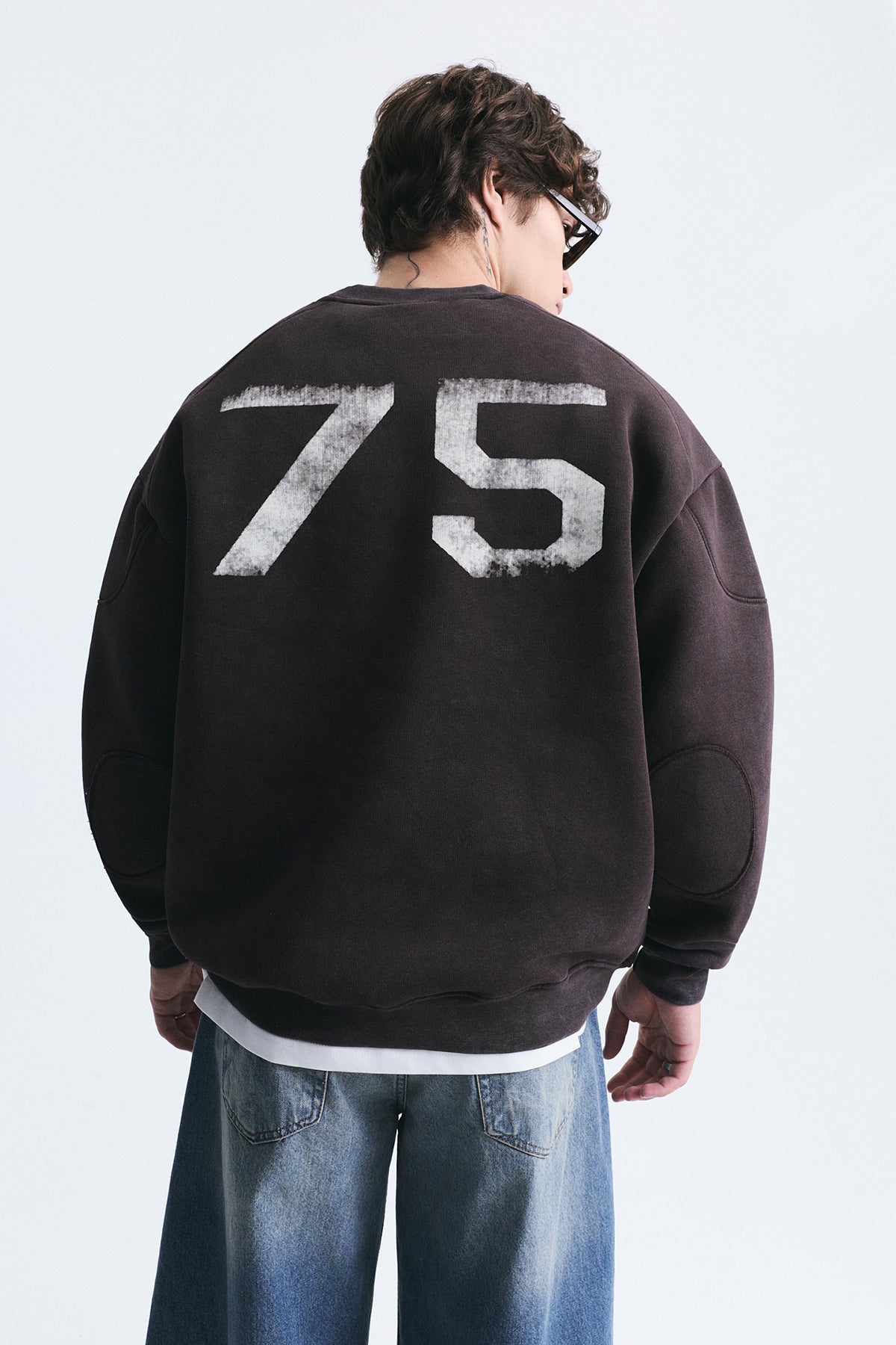 Miami Printed Bike Neck Sweatshirt
