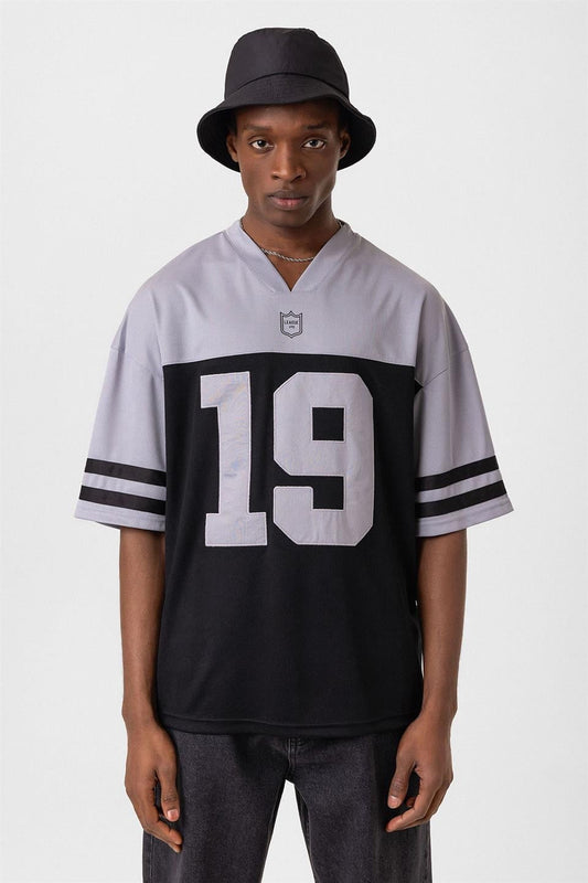 Oversized Printed Jersey T-Shirt