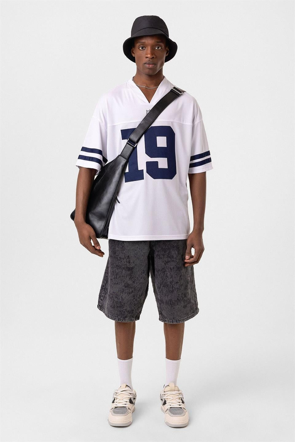 Oversized Printed Jersey T-Shirt