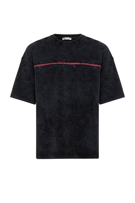 Oversized T-Shirt with Back Print (Machine Washable)