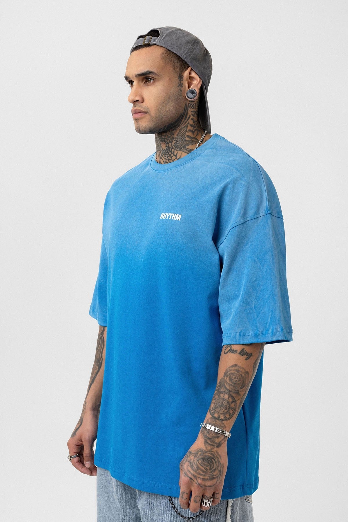 Oversized T-Shirt with Back Print (Machine Washable)