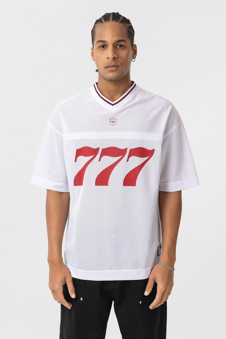 Oversized V-Neck T-Shirt
