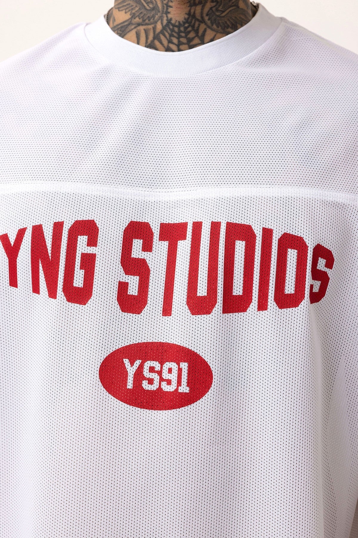 Oversized Printed Jersey T-Shirt V70-41